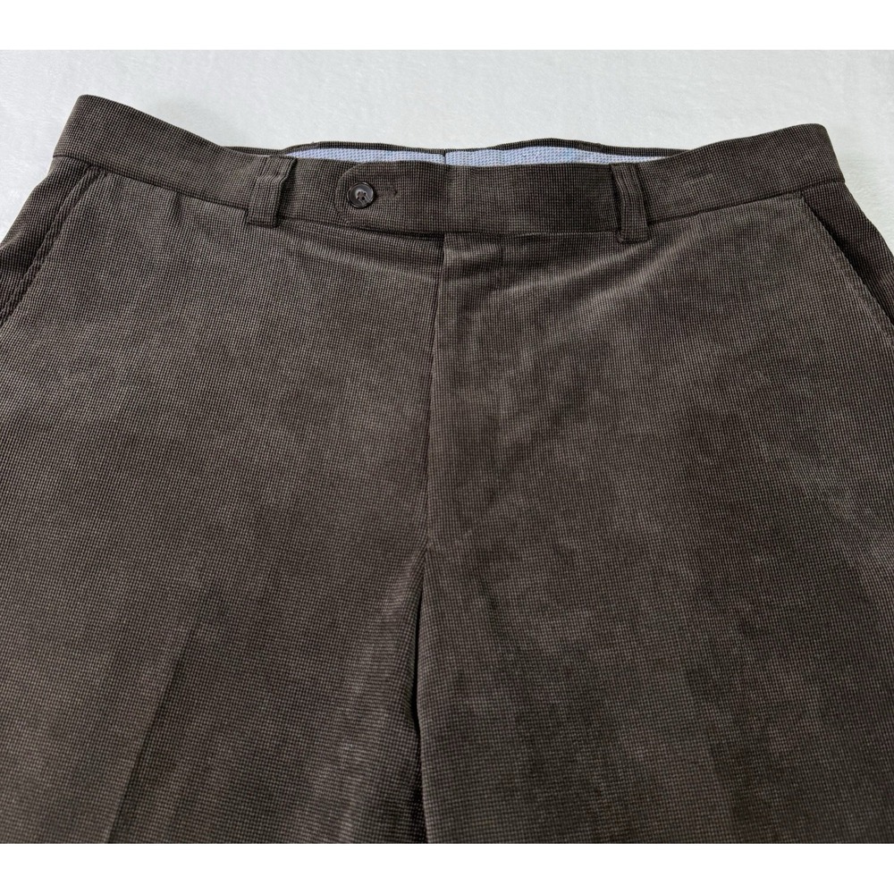 Ballin Corduroy Dress Pants Mens 34x31 Earthy Tone Woven Textured Waffle